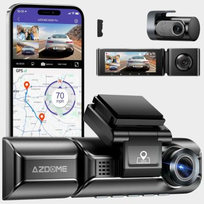 DASHCAM M550 PRO 3CH 4K WIFI GPS 64 GO