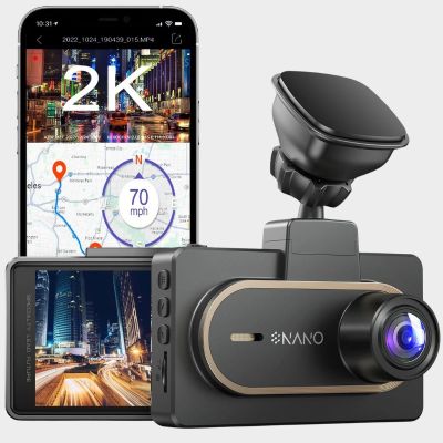 DASHCAM M27 2K QUADHD WIFI GPS 32 GO