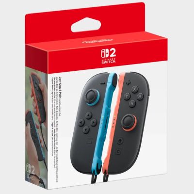 PAIRE JOY CON 2 SWITCH 2 BLEU / ROUGE CLAIR