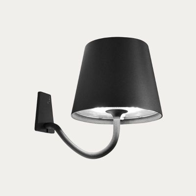 APPLIQUE POLDINA GRIS FONCE