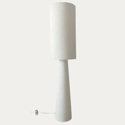 LAMPADAIRE SATURNE H130 CM VELOURS COTELE