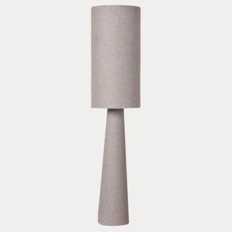 LAMPADAIRE SATURNE H130 CM LIN BEIGE
