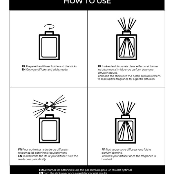 DIFFUSEUR DE PARFUM 100ML THE ESSENCE