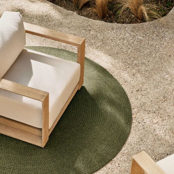 TAPIS ROND DESPAS 150CM FIBRES SYNTHETIQUES