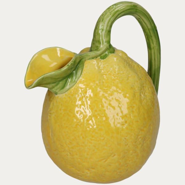 PICHET VASE CITRON CERAMIQUE