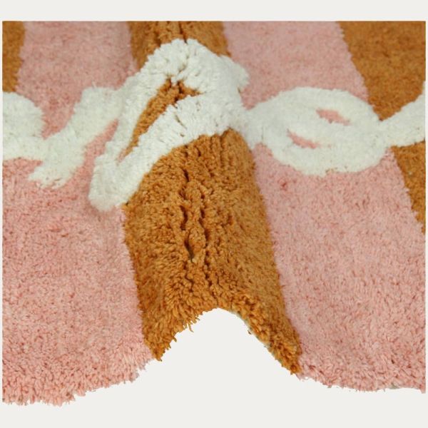 TAPIS DE BAIN BONJOUR COTON MULTICOLORE 50X80 CM