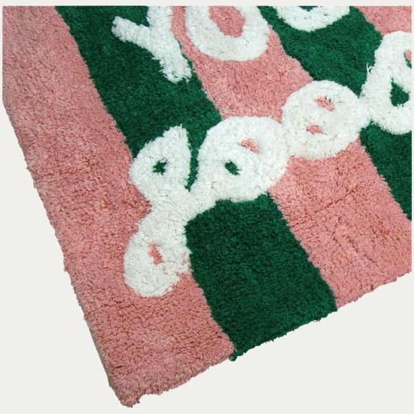TAPIS DE BAIN YOU LOOK GOOD COTON MULTICOLORE 50X80 CM