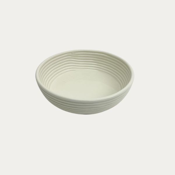 CORBEILLE CANNELE GM BLANC