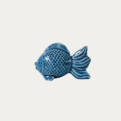 DECO POISSON MINI H6,5 CM BLEU