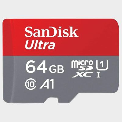 CARTE MICROSD 64 GO ULTRA AVEC ADAPTATEUR 2