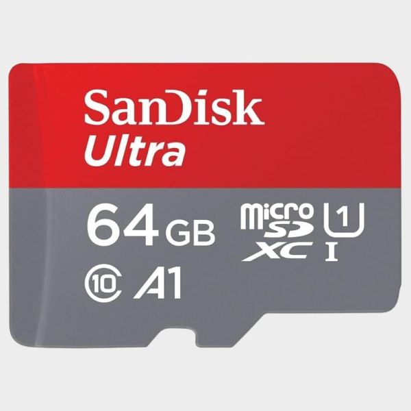 CARTE MICROSD 64GO ULTRA AVEC ADAPTATEUR