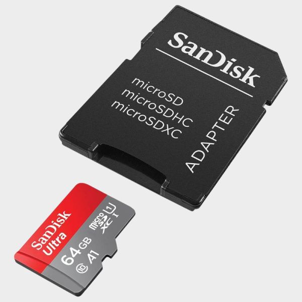 CARTE MICROSD 64GO ULTRA AVEC ADAPTATEUR