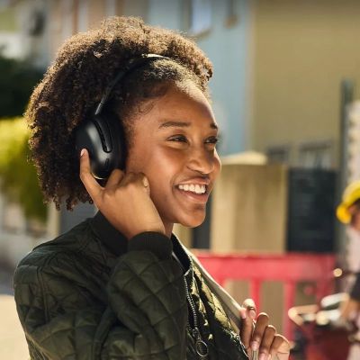 CASQUE FILAIRE PLIABLE TUNE 500 NOIR 2