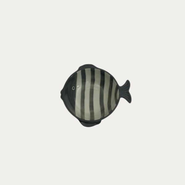 THE LITTLE CLOWNFISH BOWL 15CM GREY