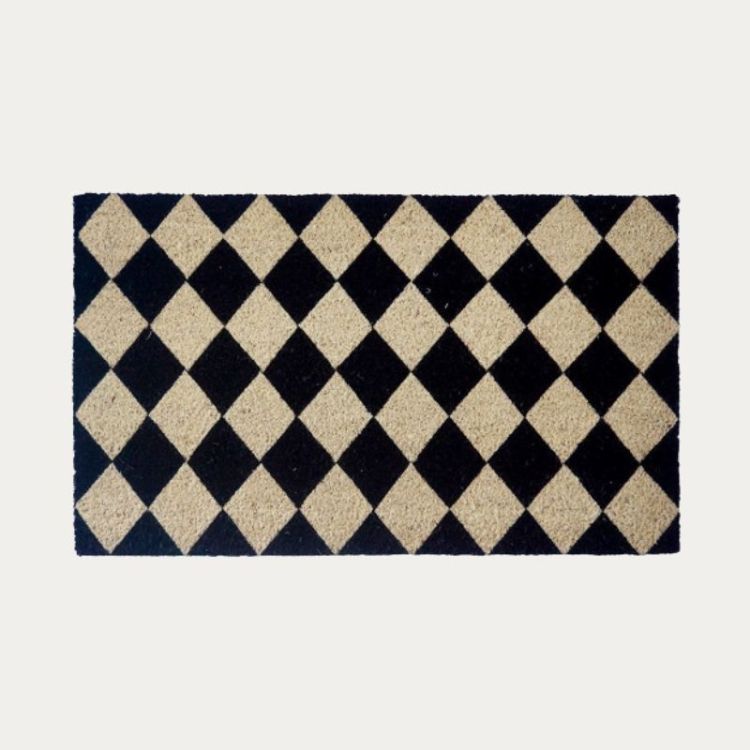 CHECKED DOORMAT 1797