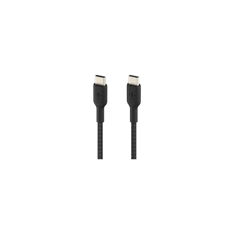 CABLE BOOST CHARGE USB-C VERS USB-C 60W 3A NOIR
