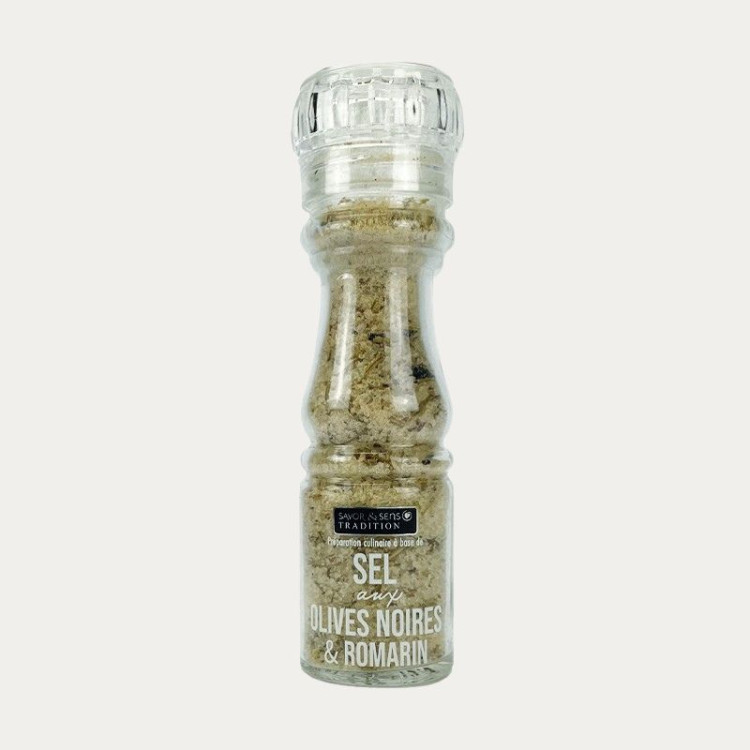 SALT BLACK OLIVES AND ROSEMARY 145G