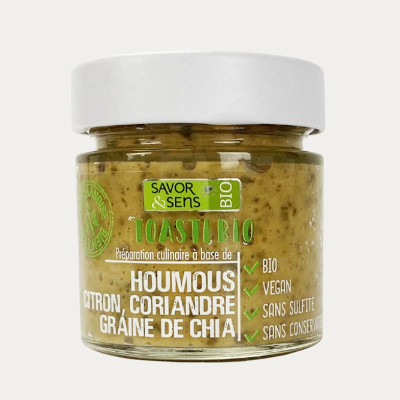PATE A TARTINER BIO HOUMOUS...