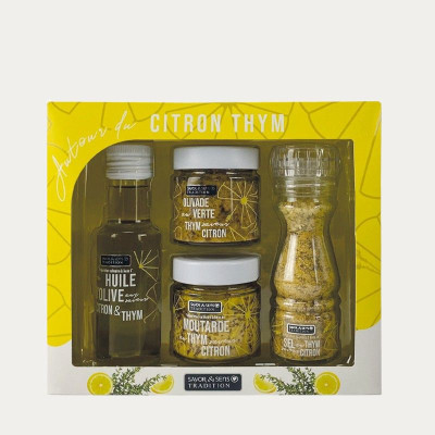 COFFRET AUTOUR DU CITRON ET DU THYM