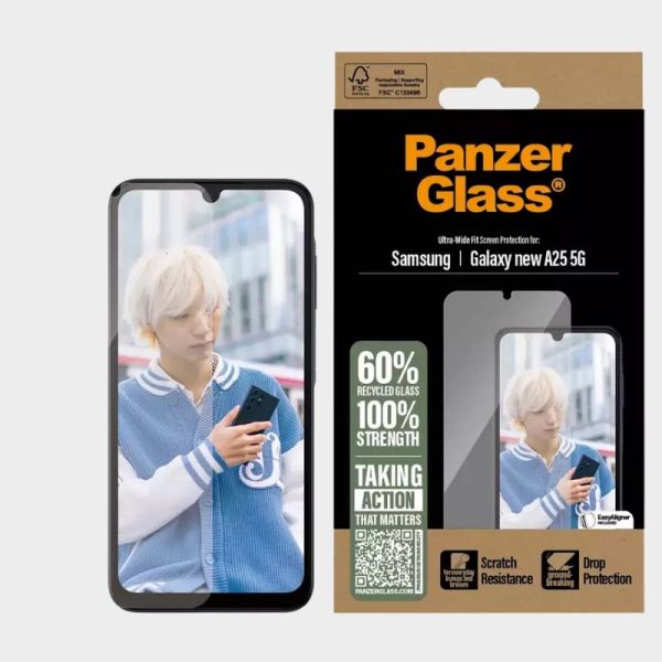 VERRE TREMPE POUR GALAXY A26 5G ULTRA-LARGE TRANSPARENT
