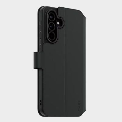 ETUI PORTEFEUILLE AVEC BEQUILLE GALAXY A56 5G NOIR