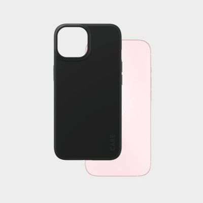 COQUE RIGIDE FASHIONABLE CARE POUR IPHONE 15 NOIR 2