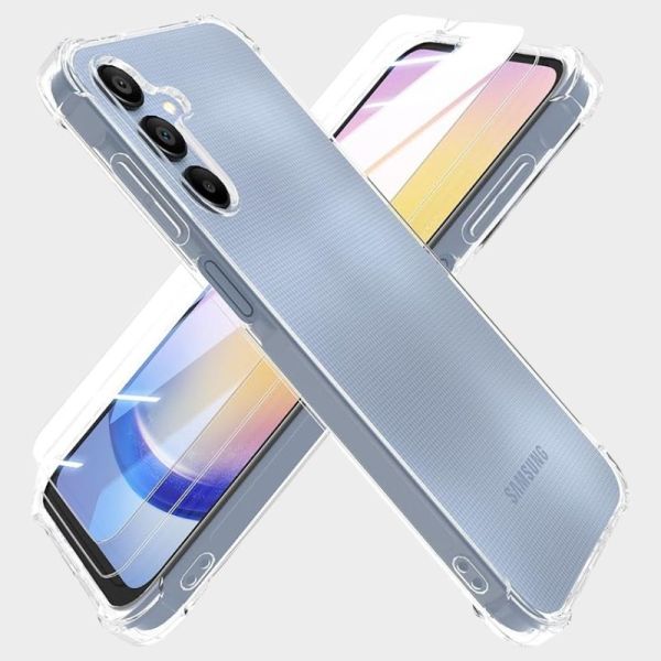 COQUE SOUPLE X-RAY POUR GALAXY A25 ULTRA 5G CARE TRANSPARENT