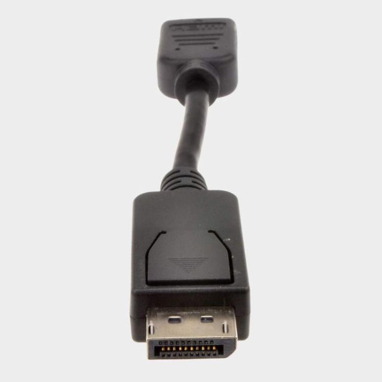 HDMI MALE/FEMALE ADAPTER 15 CM BLACK
