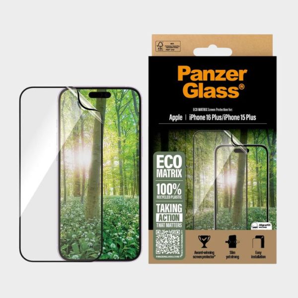 FILM PROTECTEUR ECO MATRIX IPHONE 16 PLUS/15 PLUS ULTRA LARGE