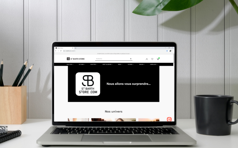 Lançamento de sua loja online St-Barth Store